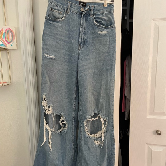 BDG Denim - BDG wide leg ripped jeans